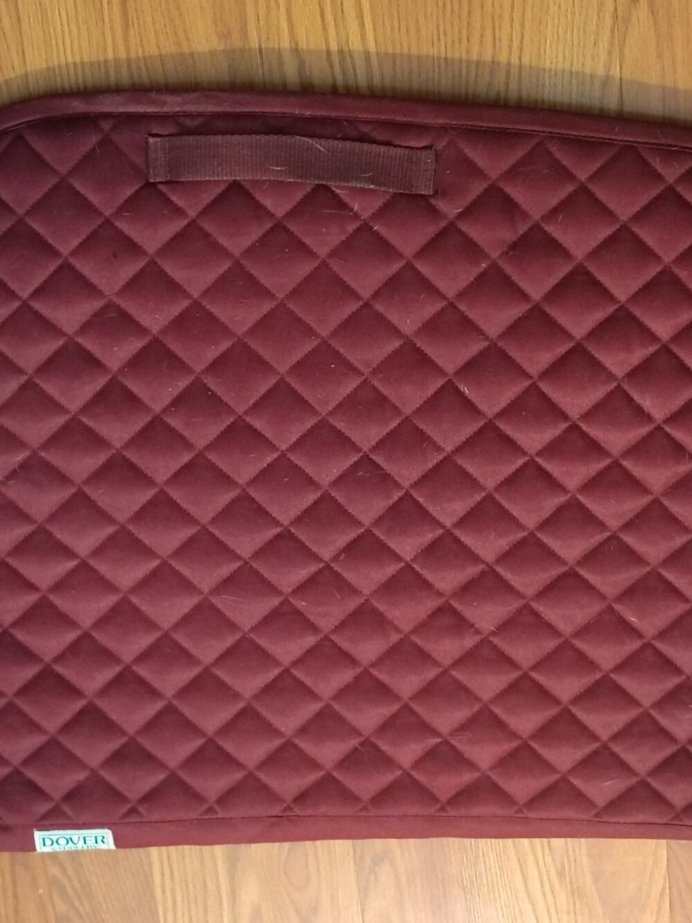 Dover all- purpose saddle pad, maroon